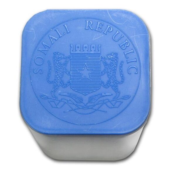 Tube Somali Republic Elephant 1oz silver (vide)