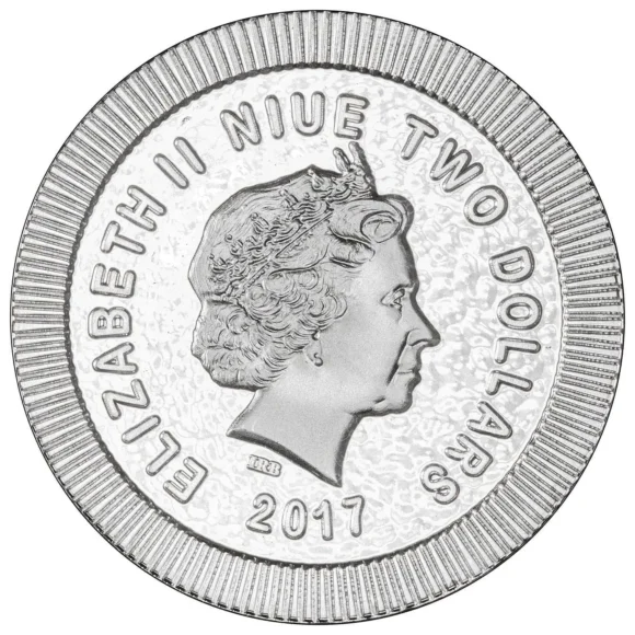 Niue – ATHENIAN OWL 2017 – 1oz (Silver) - Afbeelding 2