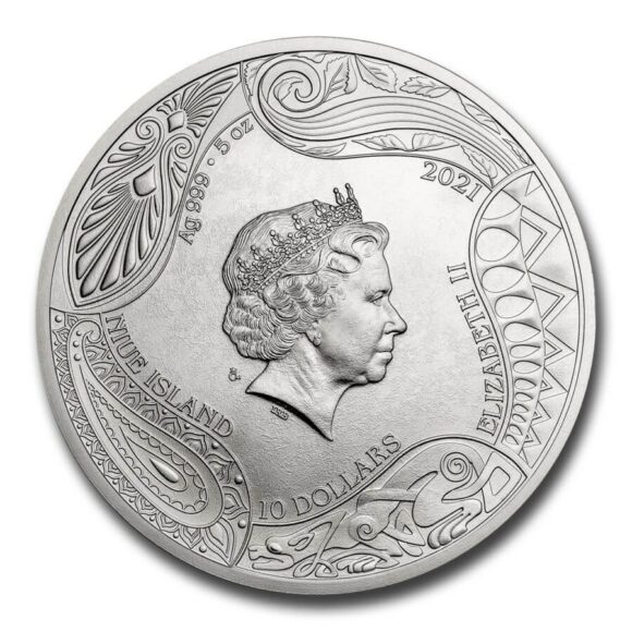 Niue - $10 Kali "Universal Gods" Series 5oz - Afbeelding 2