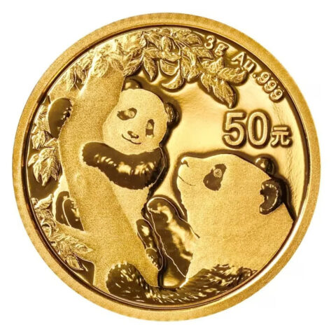 China - Panda 2021 - 3 gram Goud