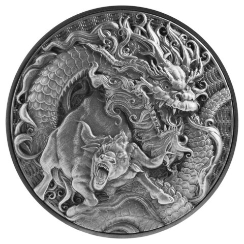 Tokelau - Auspicious Dragon Zodiac Pairings: Chinese Dragon & Ox - 2021