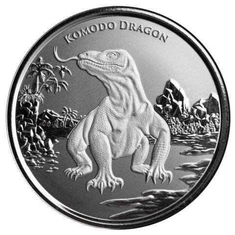 Tokelau - Komodo Dragon - 1oz (Silver)