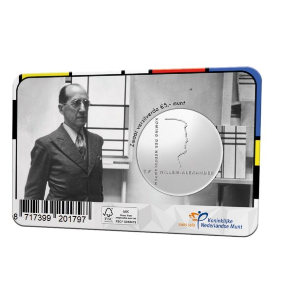 5 Euro 2022 - Piet Mondriaan (Coincard) - Afbeelding 2