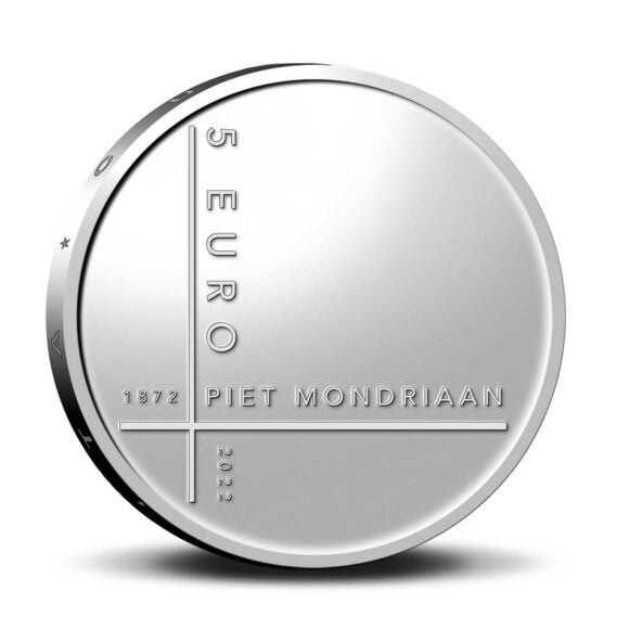 5 Euro 2022 - Piet Mondriaan (Coincard) - Afbeelding 3