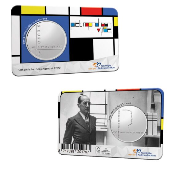 5 Euro 2022 - Piet Mondriaan (Coincard) - Afbeelding 6