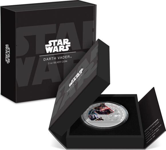 Niue – $10 – Star Wars: Darth Vader – 3oz Zilver - Afbeelding 2