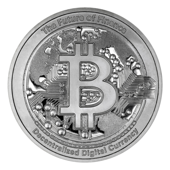 Niue - $2 - Bitcoin 2025 - 1oz Zilver