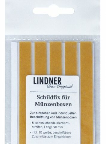 Lindner Tekstkaarthouders zelfklevend