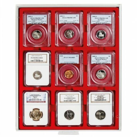 Lindner Muntenbox voor US Slabs