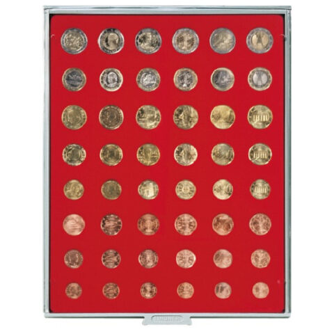 Lindner Muntenbox Euro Set (6 series)