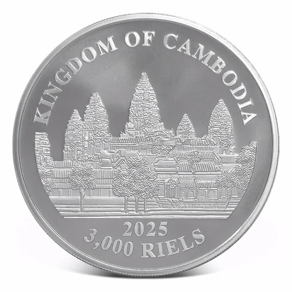 Cambodia - Lost Tigers of Cambodia .999 Silver - 2025 - Afbeelding 4