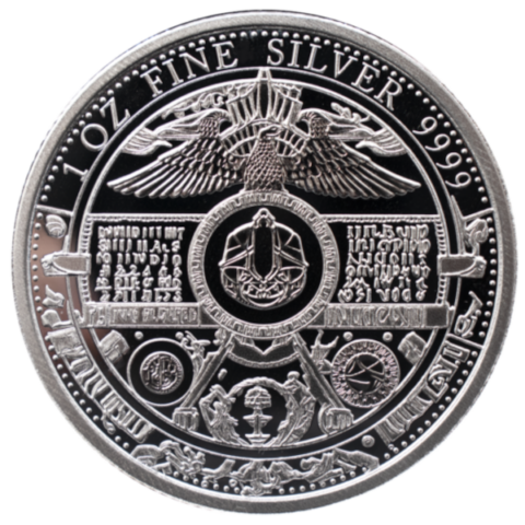 Chad - CFA 5000 - AI Coin 2023 - 1oz Zilver