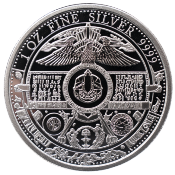 Chad - CFA 5000 - AI Coin 2023 - 1oz Zilver