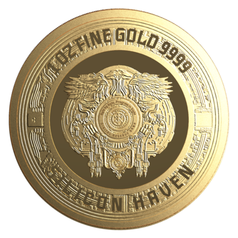 100 ByteCoins – AI Coin 2024 - 1oz Gold
