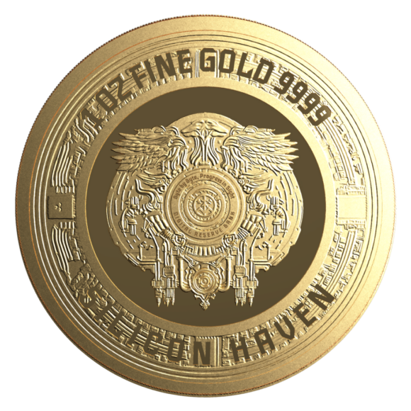 100 ByteCoins – AI Coin 2024 - 1oz Gold