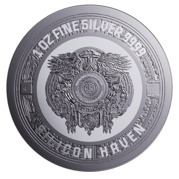 100 ByteCoins - AI Coin 2024 - 1oz Zilver - Afbeelding 2