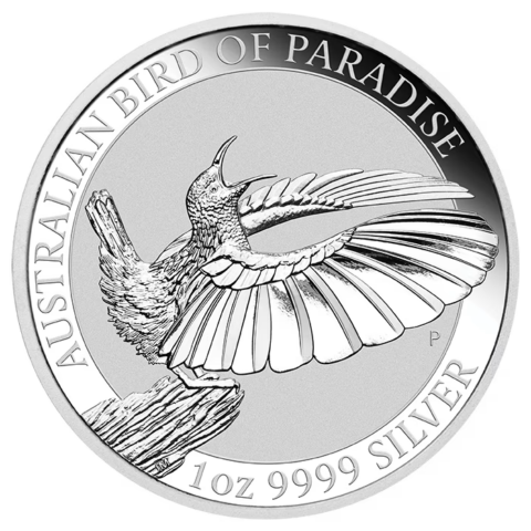 Australia - Bird of Paradise 2018 - 1oz Zilver