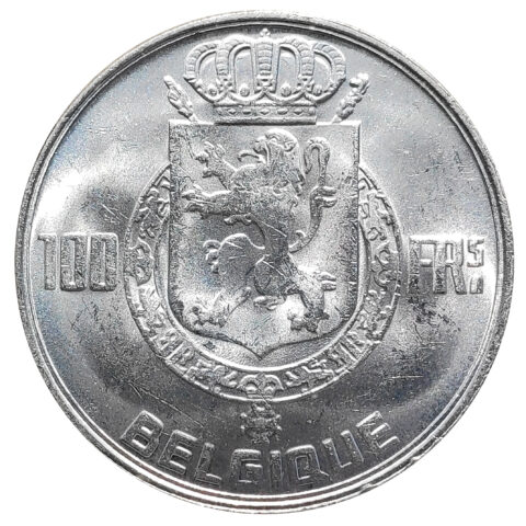 100 Fr - Rau Type 4 Koningen