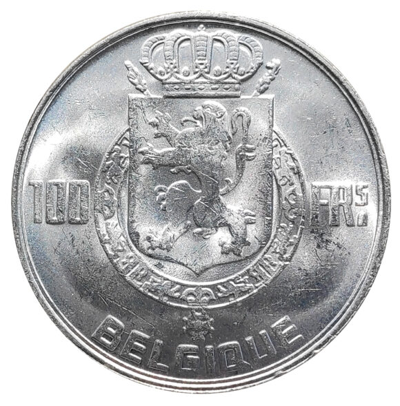 100 Fr - Rau Type 4 Koningen