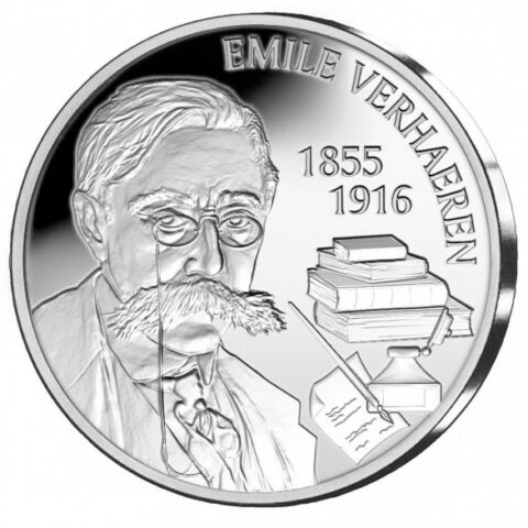 5 Euro 2016 - Emile Verhaeren (Proof, Silver)