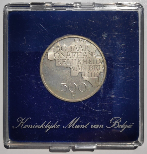 500 Frank 1980 VL - Zilver (In doosje)