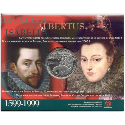 500 Fr 1999 – Brussel Europese cultuurstad 2000 – QP (Proof)
