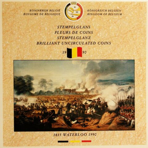 FDC Set 1990 - 175 jaar van Waterloo
