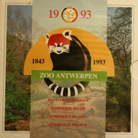 FDC Set 1993 – Zoo Antwerpen
