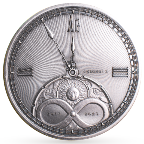 Niue - $2 - Chronos 2025 - Antique