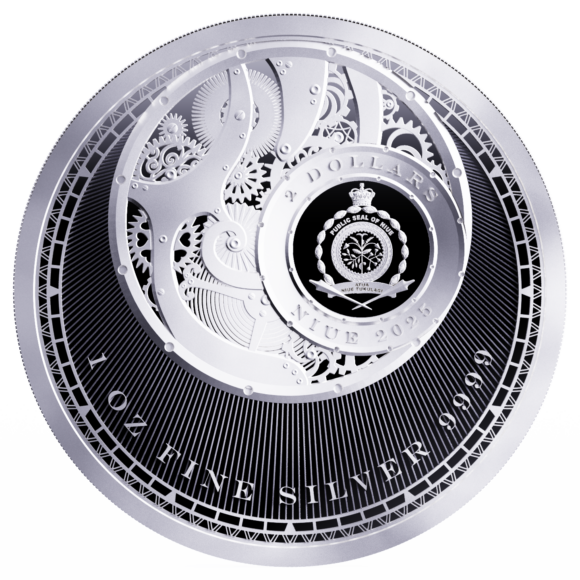 Niue - $2 - Chronos 2025 (prooflike) - Afbeelding 2