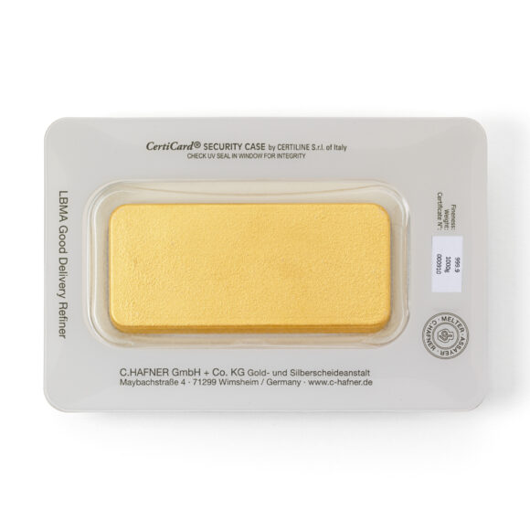 C.Hafner - Fine Gold Bar Casted - 1000 gr - Afbeelding 3