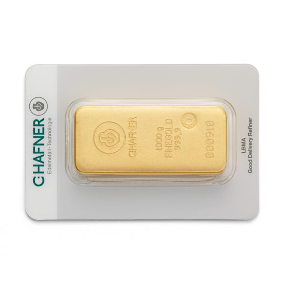 C.Hafner - Fine Gold Bar Casted - 1000 gr - Afbeelding 2