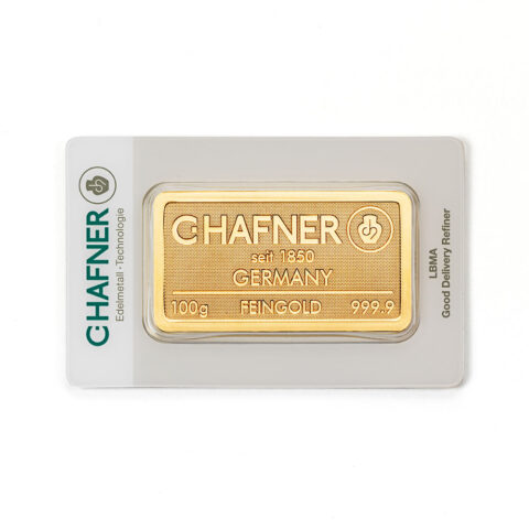 C.Hafner - Fine Gold Bar - 100 gr