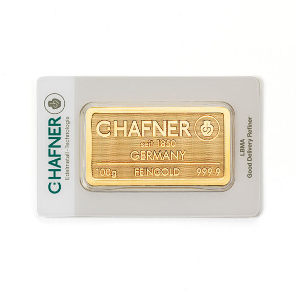 C.Hafner - Fine Gold Bar - 100 gr