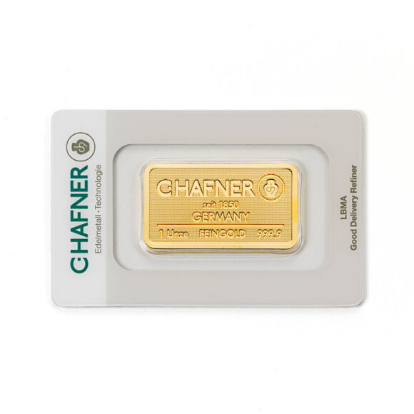 C.Hafner - Fine Gold Bar - 1 oz
