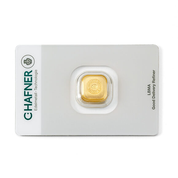 C.Hafner - Fine Gold Bar Casted - 1 oz - Afbeelding 3