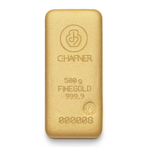 C.Hafner - Fine Gold Bar Casted - 500 gr