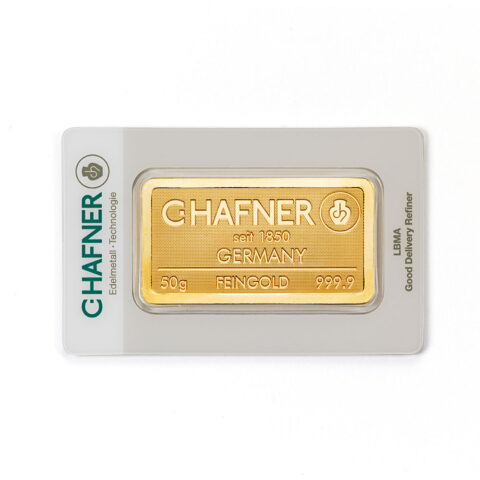 C.Hafner - Fine Gold Bar - 50 gr