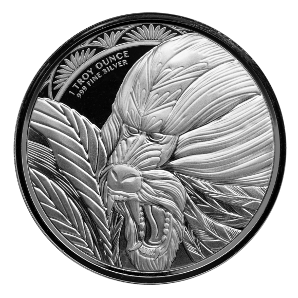 Cameroon - Mandrill 2022 - 1oz Silver