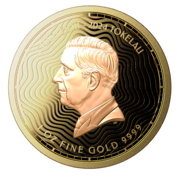 Tokelau - Chronos 2024 Prooflike - 1oz Gold - Afbeelding 2