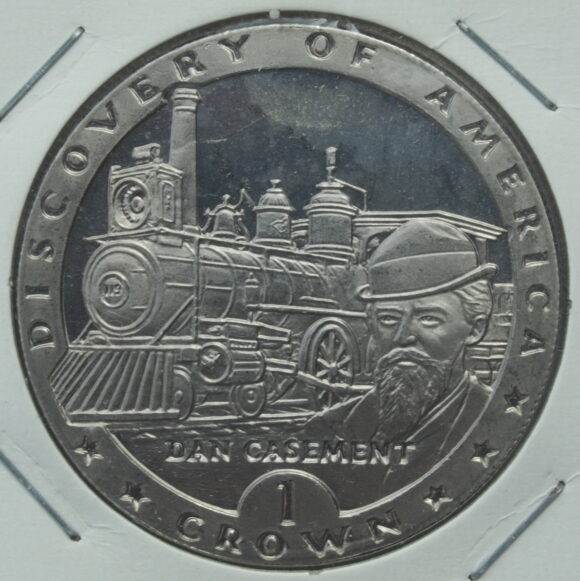 Set 4 x Crown – Discovery of America (1992) – Isle of Man - Afbeelding 3