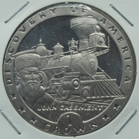 Set 4 x Crown – Discovery of America (1992) – Isle of Man