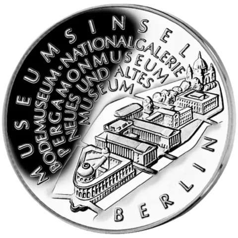 10 Euro - Meseumsinsel Berlin - 2002 - Proof