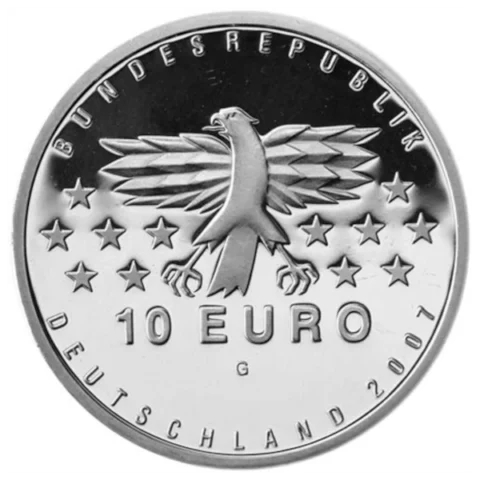 10 Euro 2007 - 50 jaar toetreding Saarland - Proof