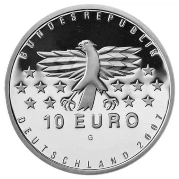 10 Euro 2007 - 50 jaar toetreding Saarland - Proof