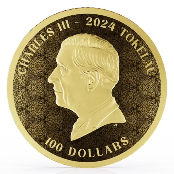 Tokelau - Equilibrium 2024 Prooflike - 1oz Gold - Afbeelding 2