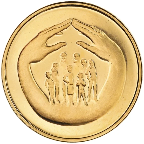 Fabiola Dorpen - Gouden herdenkingsmedaille - Afbeelding 2