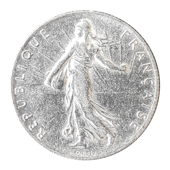 50 Centimes - Semeuse - 1916 - Afbeelding 2