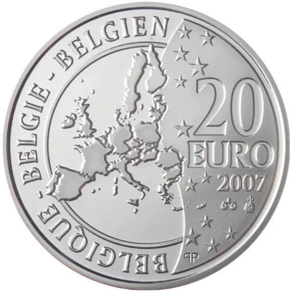 20 euro 2007 in zilver - 100 jaar Hergé (Silver) - Afbeelding 4