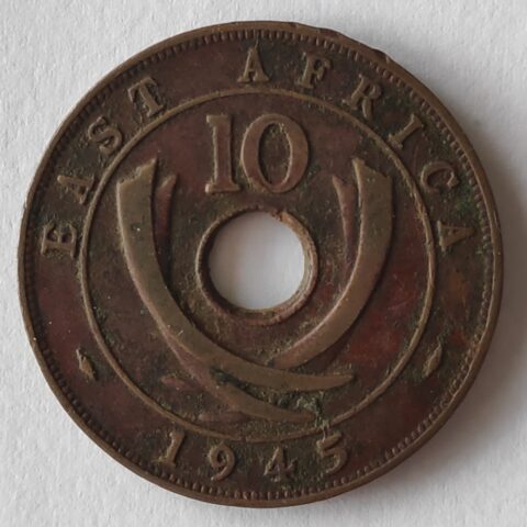 East Africa - 10 Cents - 1945 Georges VI